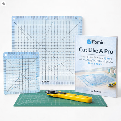 Fomiri Precision-Grip Quilt Ruler – Non-Slip & Laser Cut